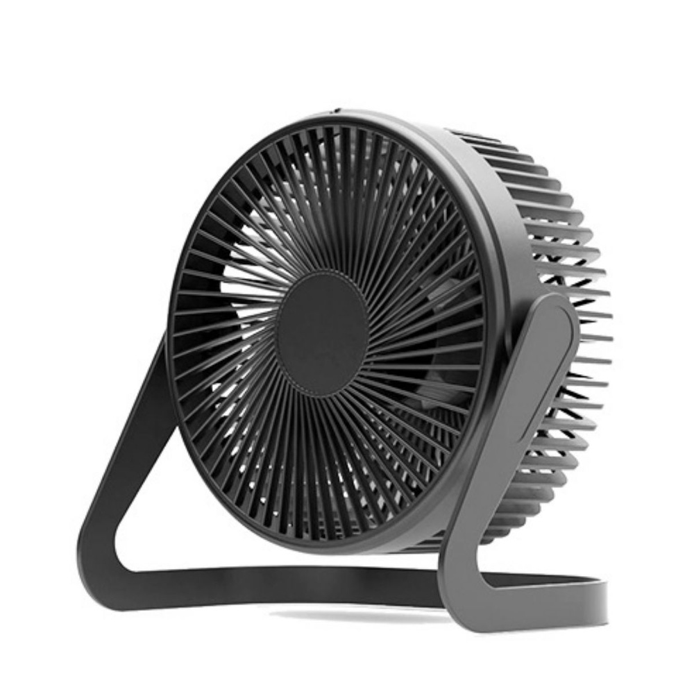 Вентилятор настольный, питание USB, цвет черный купить по низкой цене с ...