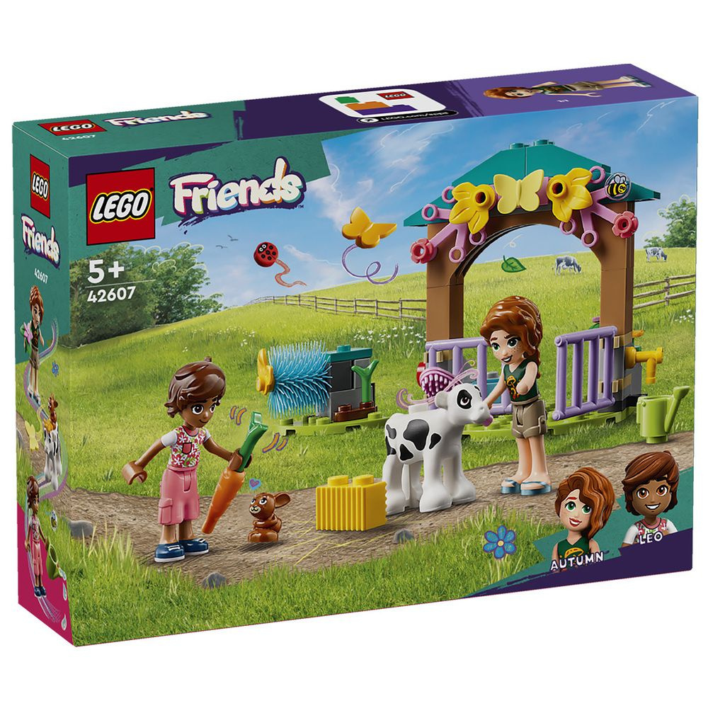 Конструктор LEGO Friends 42607 Ясли для телят - купить с доставкой по  выгодным ценам в интернет-магазине OZON (1409999895)