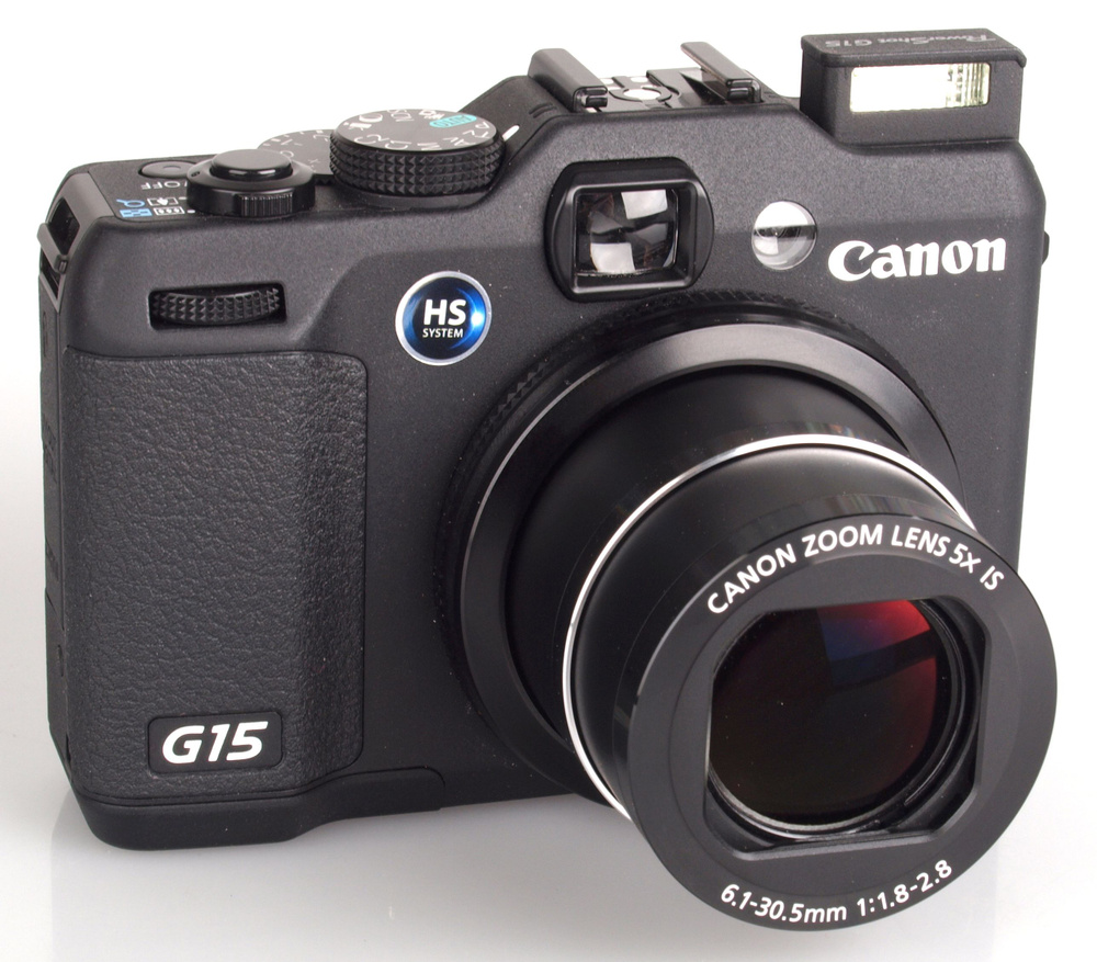 Компактный фотоаппарат Canon PowerShot G15, черный - купить по выгодным ...