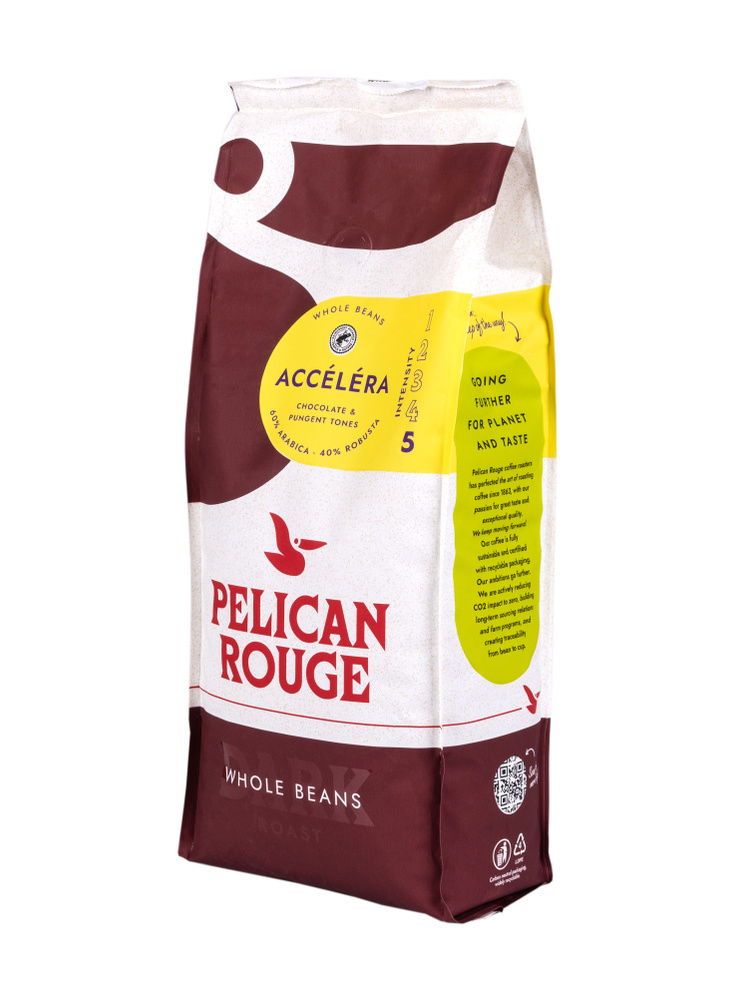 Кофе в зернах PELICAN ROUGE "ACCELERA" 1 кг #1