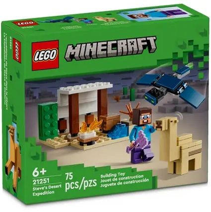 Конструктор LEGO Minecraft 21251 Экспедиция Стива в пустыню #1