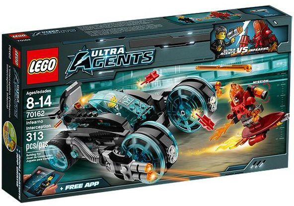 LEGO Ultra Agents 70162 Infearno Interception OZON 1413975842