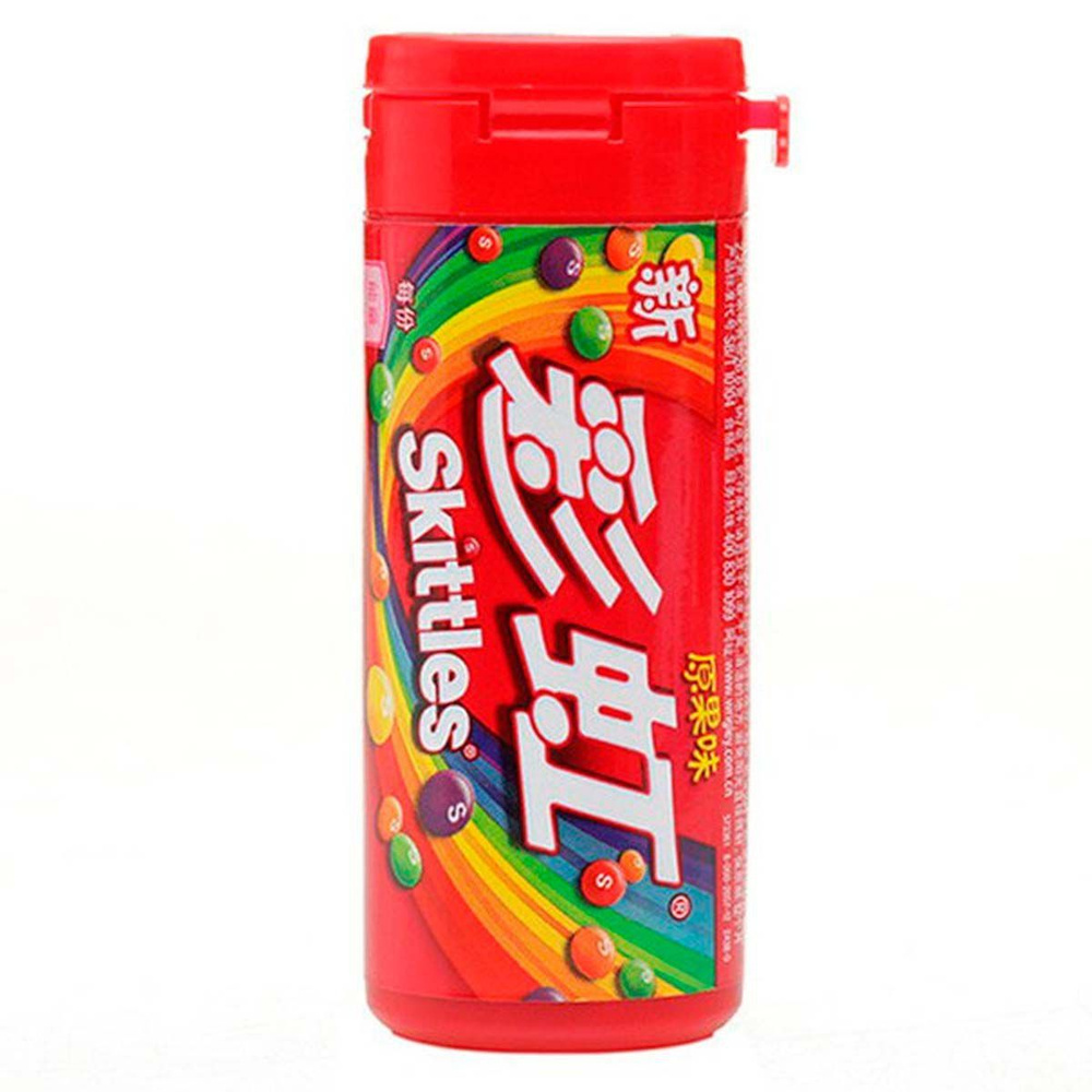 Жевательные драже Skittle Original Fruits 30g., Скитлс со вкусом фруктов 30гр  #1