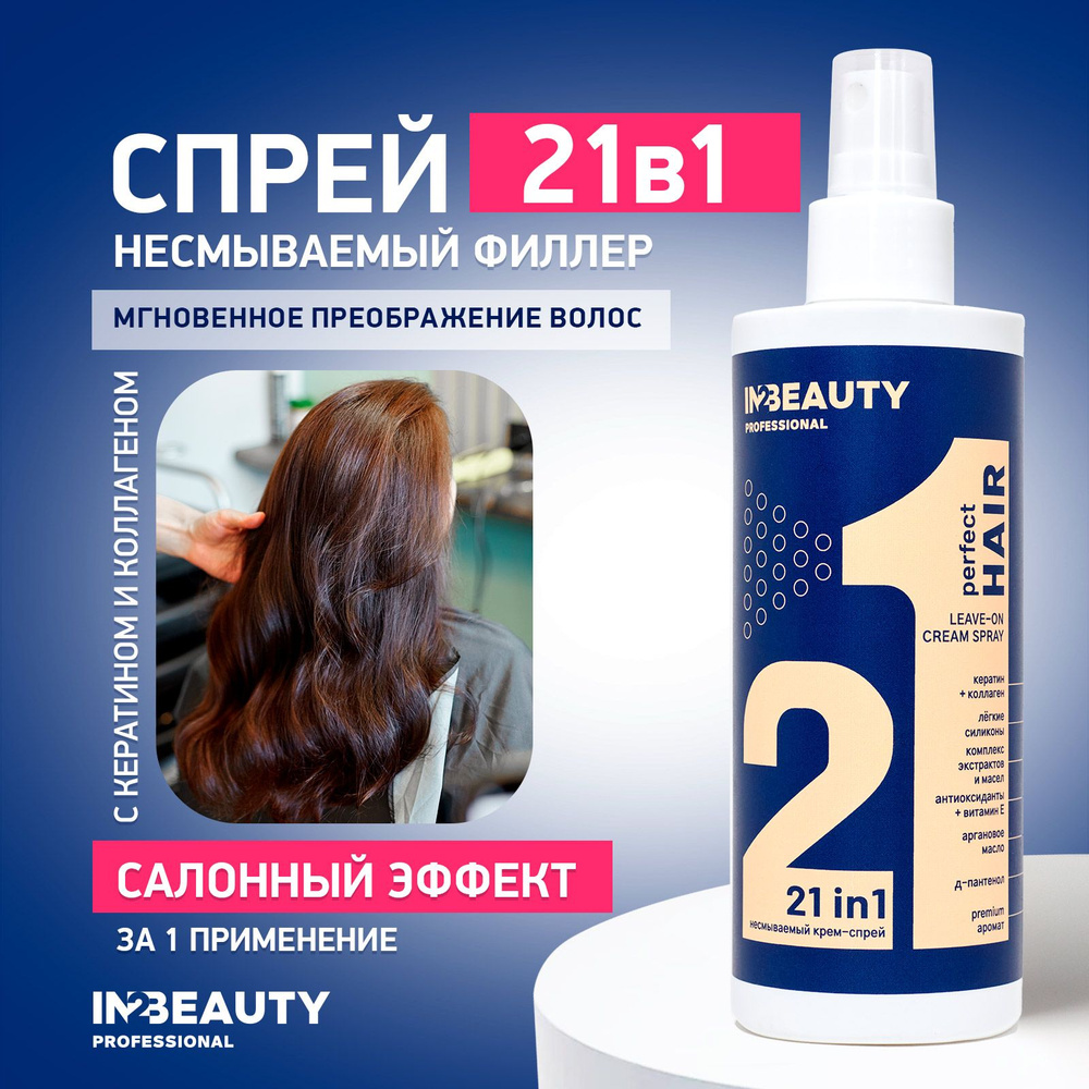 IN2BEAUTY Professional Спрей для ухода за волосами, 250 мл #1