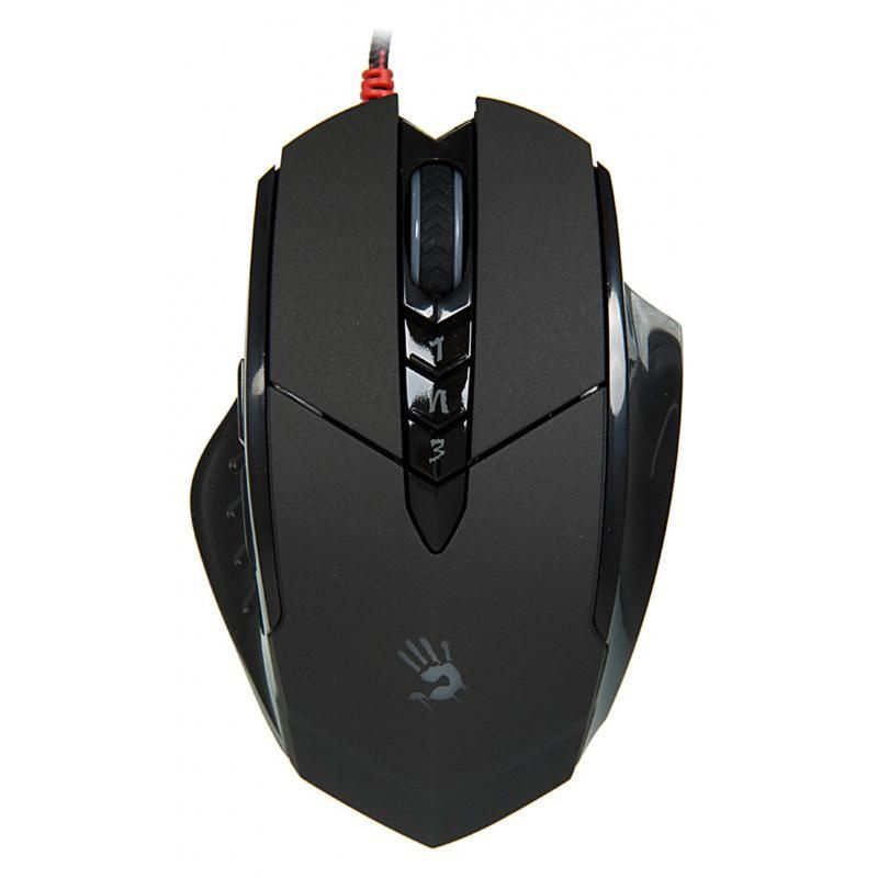 Мышь проводная A4Tech оптическая проводная A4 Bloody V7, черная (694748 ...