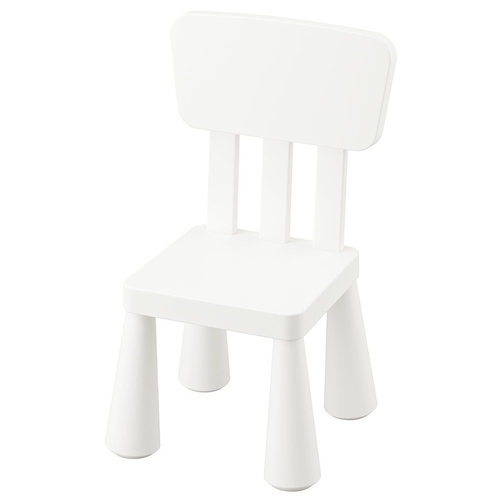 MAMMUT Детский стул для дома/улицы IKEA, белый (90386677) #1