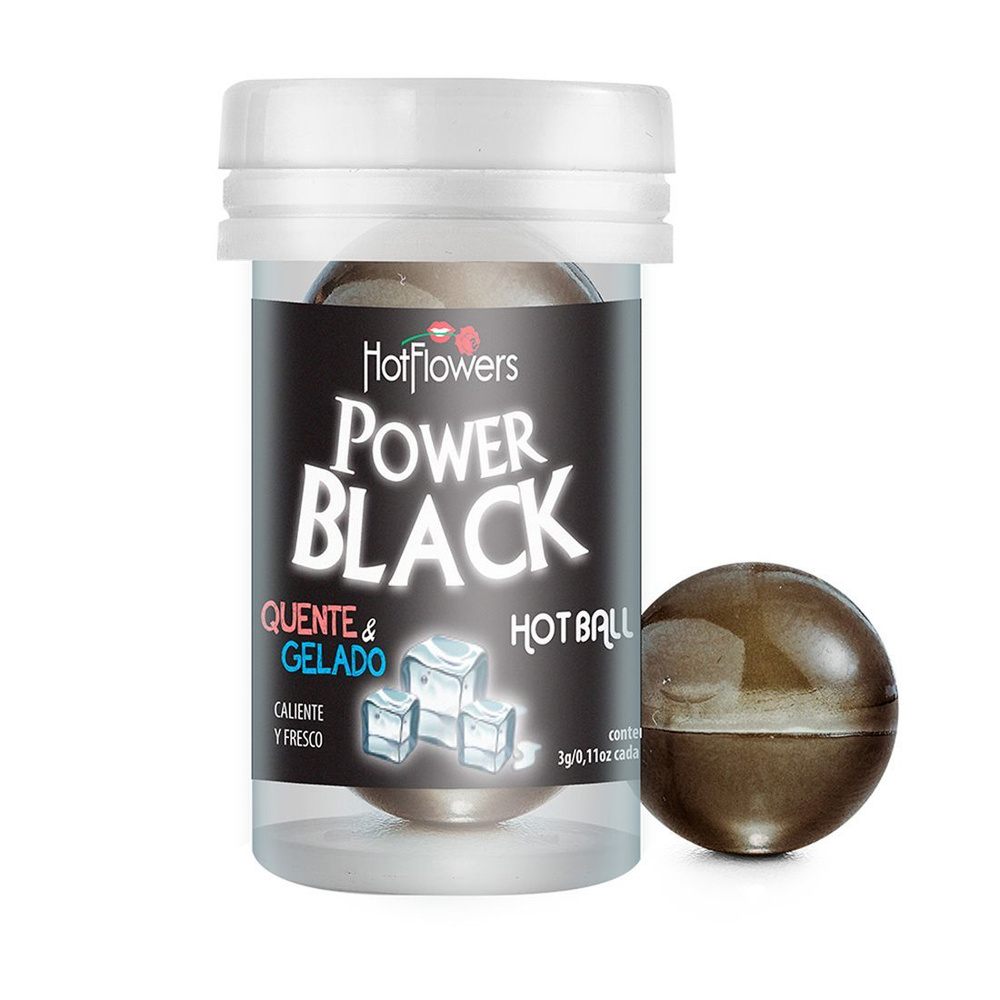 Интимный гель Power Black Hot Ball с охлаждающе-разогревающим эффектом (2  шарика по 3 гр.) - купить с доставкой по выгодным ценам в интернет-магазине  OZON (1703984912)