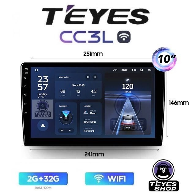    Teyes X1  Ford Escape 1 2007-2012   Android 10  --   - teyes-autoru