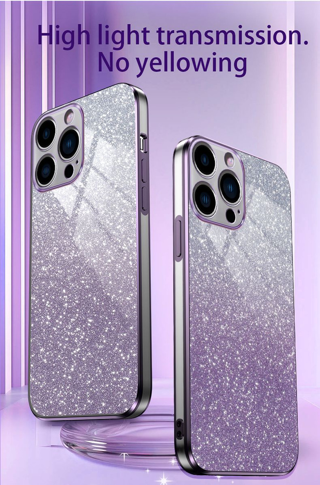 Чехол для iPhone 13 Pro Max блестящими кристаллами люксовый - купить с ...