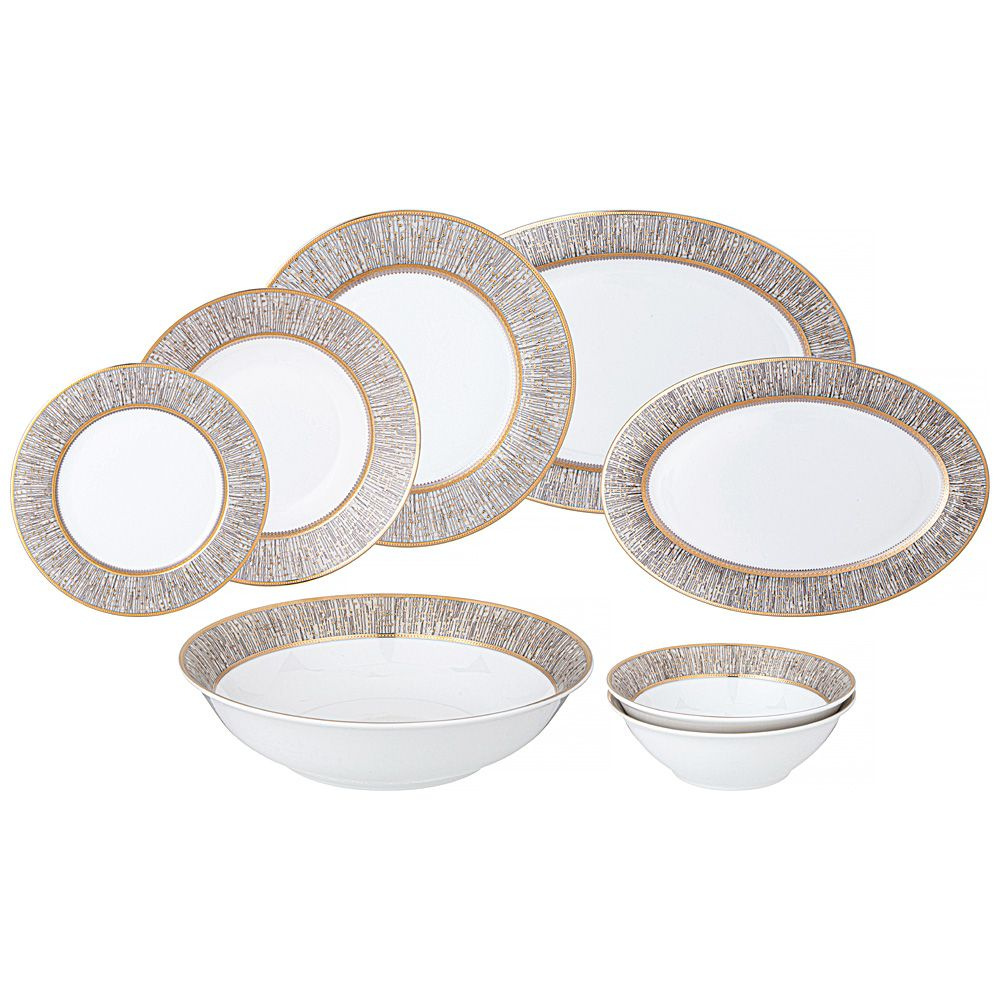 Столовый сервиз из фарфора LEFARD "МГНОВЕНИЕ" на 6 персон 23 предмета ...