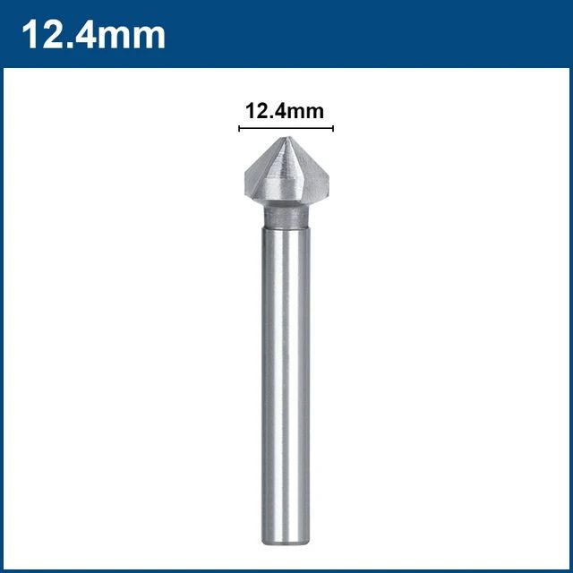 Зенковка конусная HSS XCAN 12,4 мм под М2, 90 градусов #1