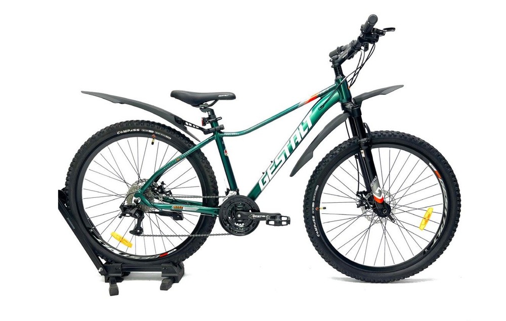 Взрослый велосипед GESTALT D9049/27,5, LT-WOO 24S GREEN рама алюминий ...