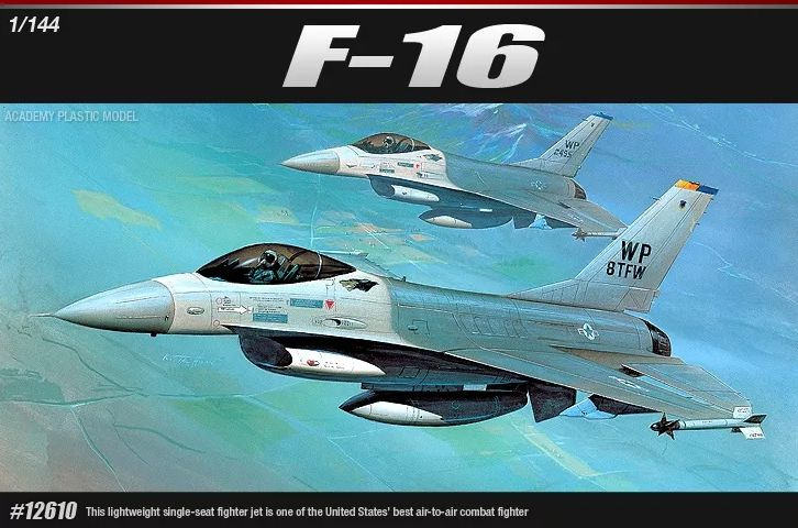 Самолет F-16 1:144 #1