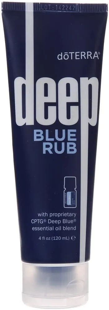 DoTERRA Deep Blue Rub Успокаивающий крем для снятия боли в мышцах и суставах 120 мл  #1