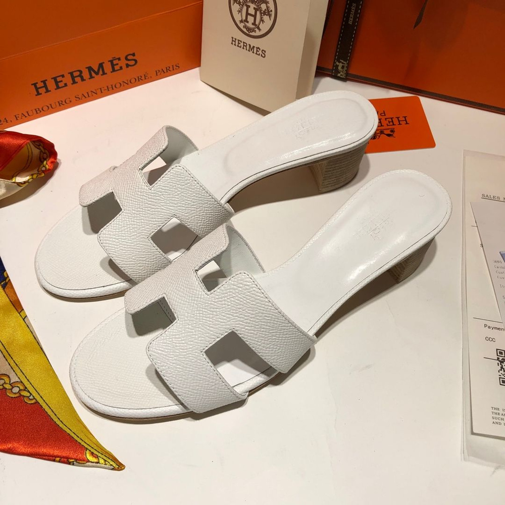 Тапочки Hermes #1