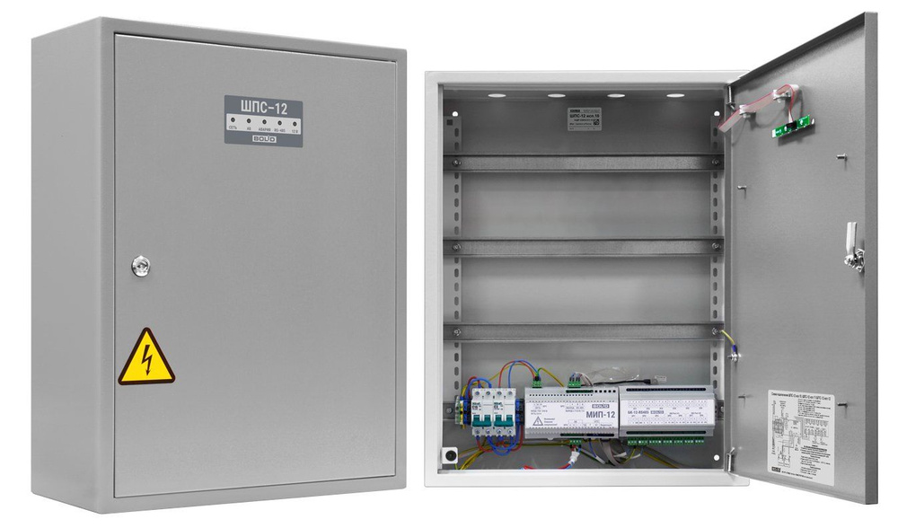 ШПС-12 исп.10 Шкаф для монтажа средств пожарной автоматики с креплением ...
