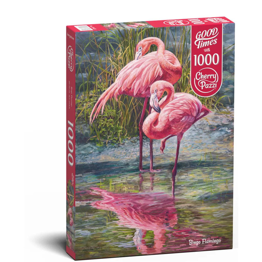 Пазл 1000 деталей Cherry Pazzi Фламинго #1