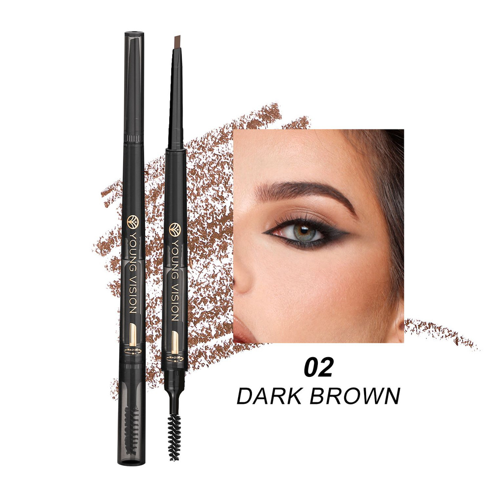Стойкий карандаш-стайлер для бровей 24 Ore Extra Eyebrow Pencil 022г: No 01 Стойкий карандаш-стайлер для бровей 24 Ore Extra Eyebrow Pencil 022г: No 01