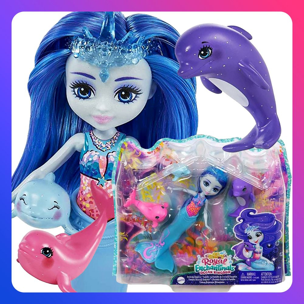 Игровой набор Энчантималс - Семья Доринды Дельфин (Enchantimals Family Toy  Set, Dorinda Dolphin Doll) - купить с доставкой по выгодным ценам в  интернет-магазине OZON (1403264975)