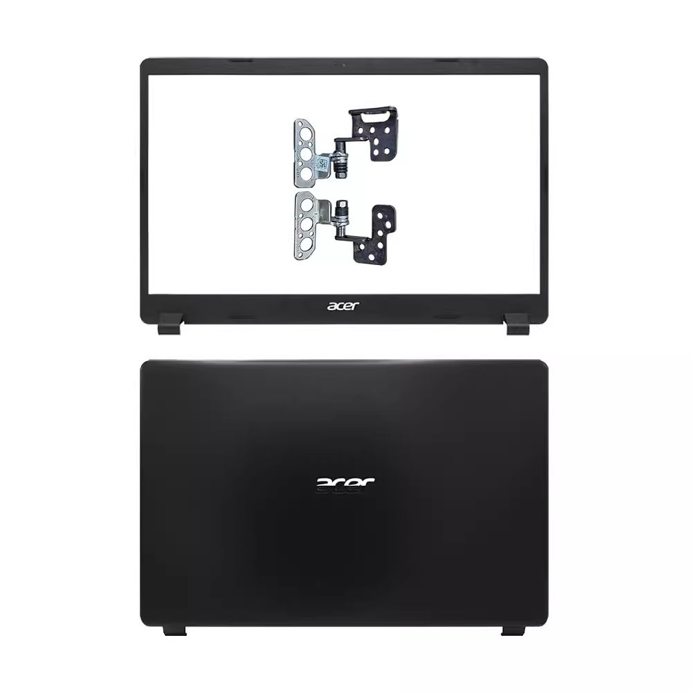 Крышка (экрана)/Рамка матрицы/Усиленные Петли для ноутбука Acer A315-42 42G N19C1 A315-54 56 EX215-51 #1