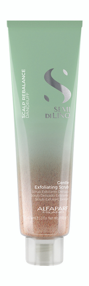 Очищающий скраб против перхоти Semi Di Lino Scalp Gentle Exfoliating Scrub, 150 мл  #1