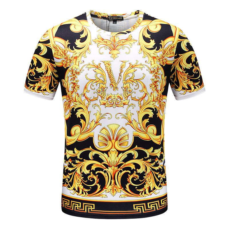 Футболка Versace, размер 56, цвет разноцветный - купить по выгодной ...