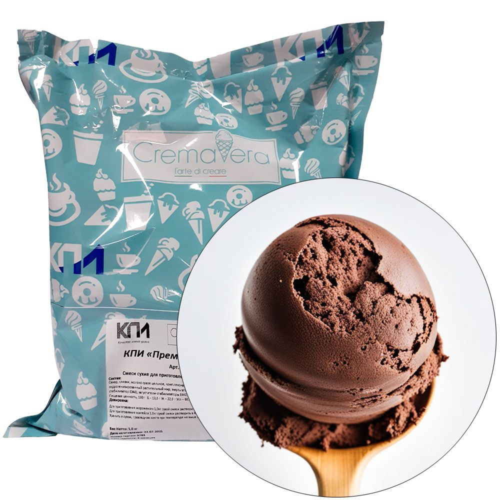 Смесь для мороженого "Шоколад премиум" 1 кг, КПИ #1