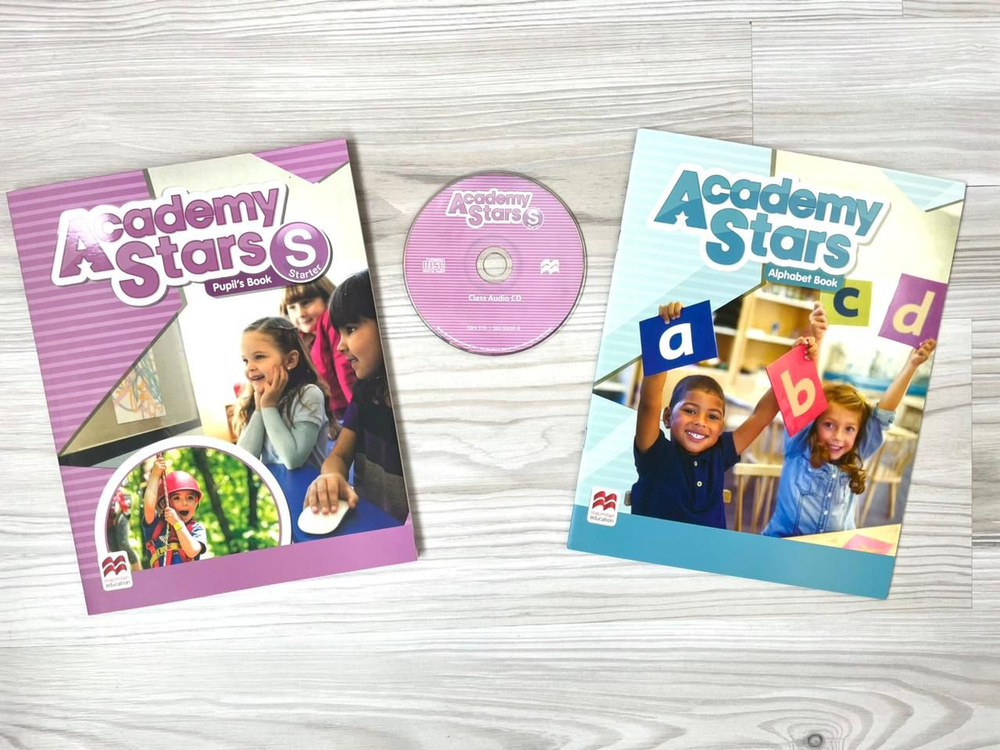 Academy Stars Starter Комплект: Учебник+Рабочая Тетрадь+CD - купить с ...