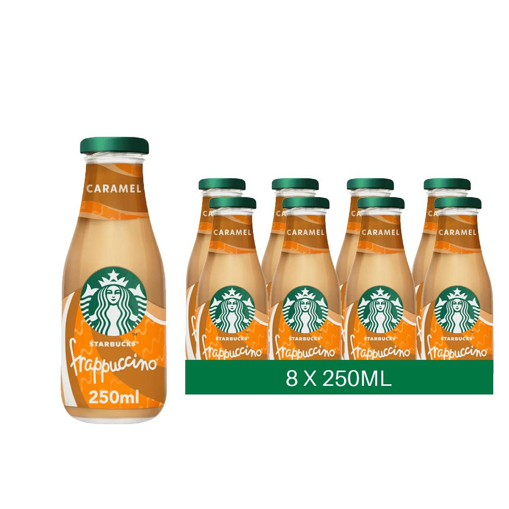 Напиток кофейный стерилиз. Starbucks Frappuccino Caramel 0,25 мл, 8 шт. #1