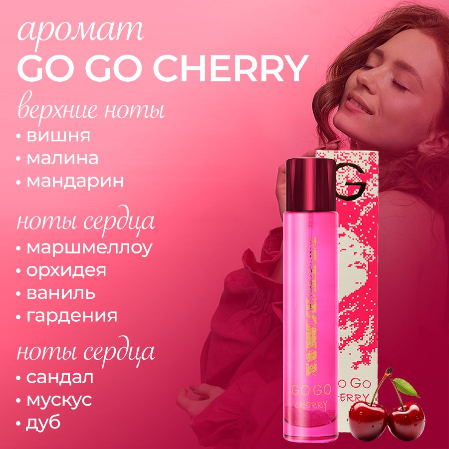 Go-Go Cherry Туалетная вода женская сладкая вишня ваниль сандал 100 мл ...