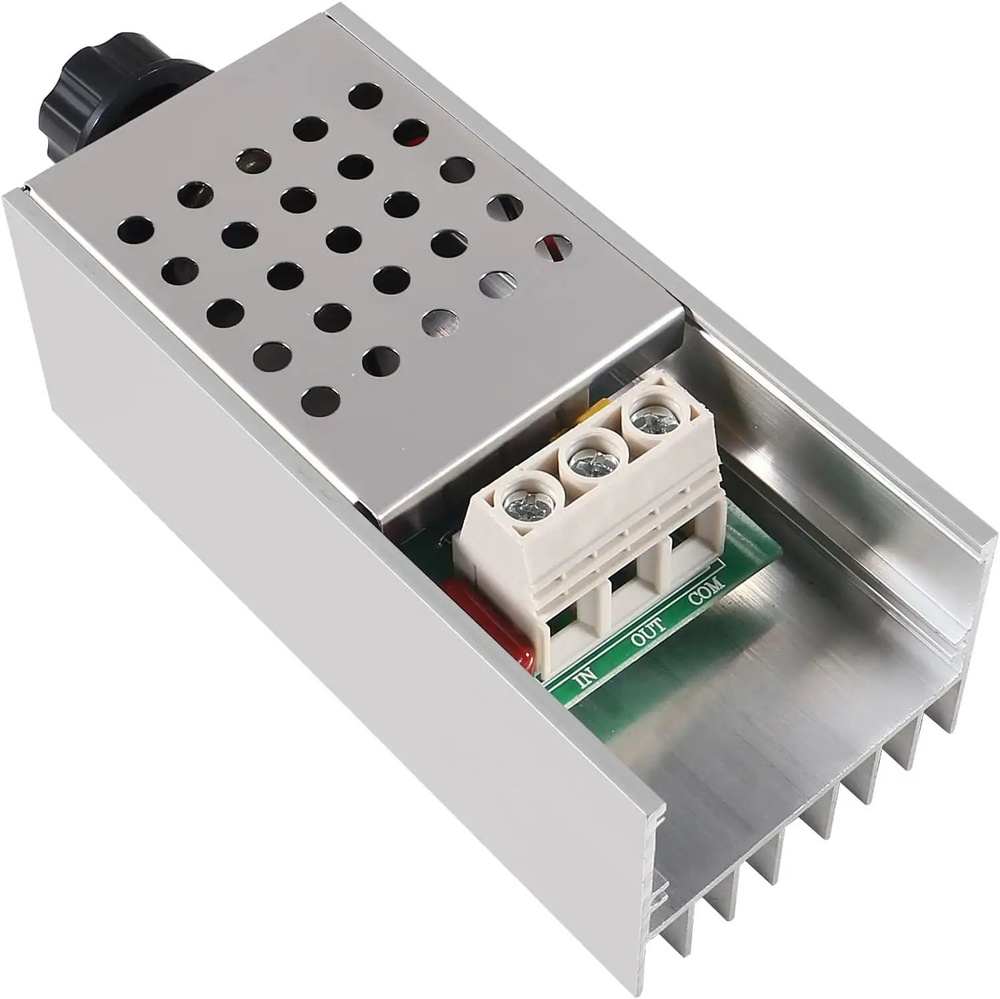 Регулятор напряжения, мощности, нагрева 220 вольт 10000 Вт в корпусе ...