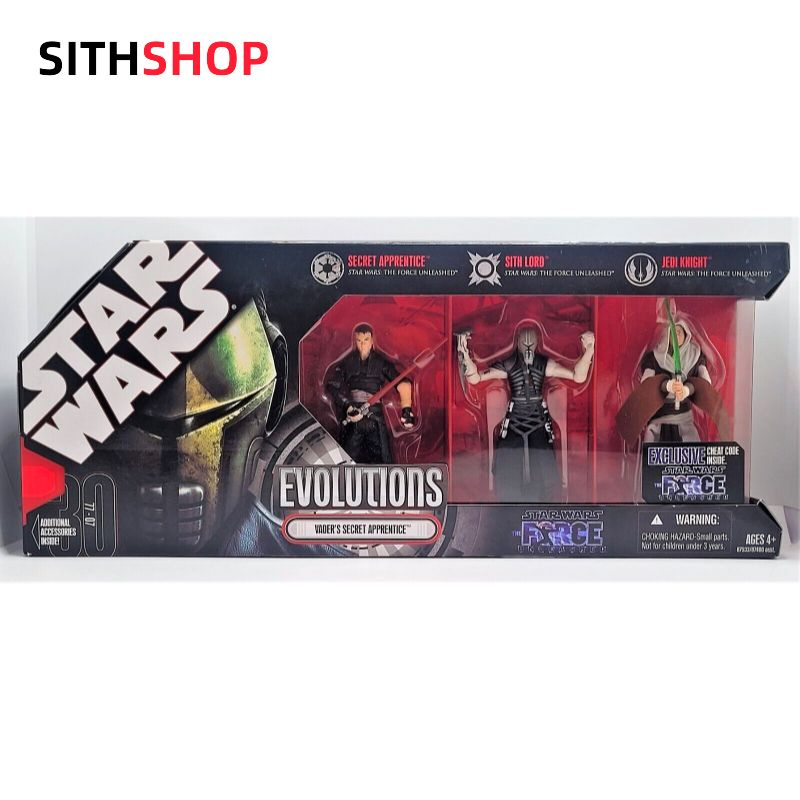 Star Wars Evolutions Pack - Apprendista Segreto Di Vader, 3 Figure 9.5cm - 5