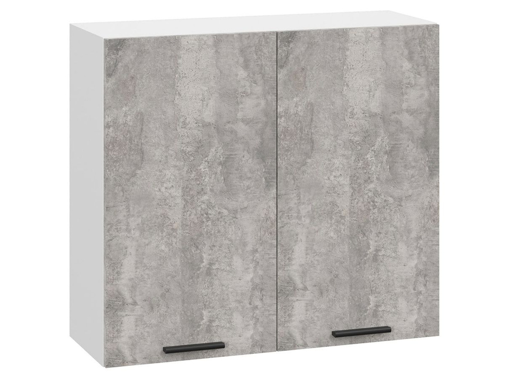 Кухонный модуль, навесной шкаф Модус с полками, с доводчиками, 80х29 ...