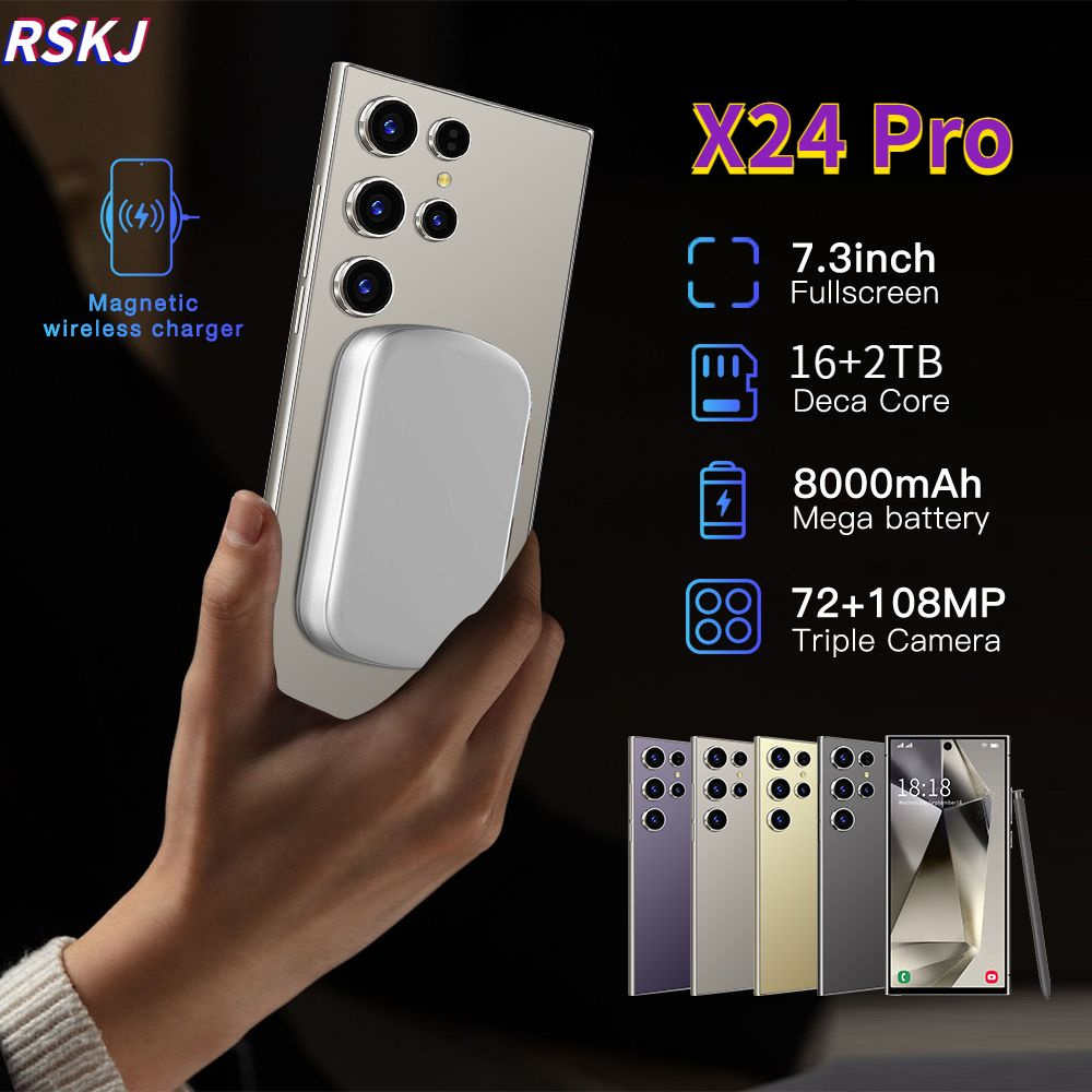 Смартфон RSKJ X24Pro - купить по выгодной цене в интернет-магазине OZON  (1543089692)