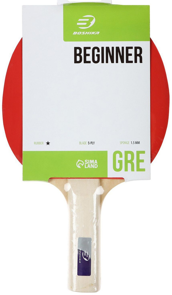 Ракетка для настольного тенниса Beginner для любителя, взрослая спортивная теннисная ракетка для пинг-понга #1