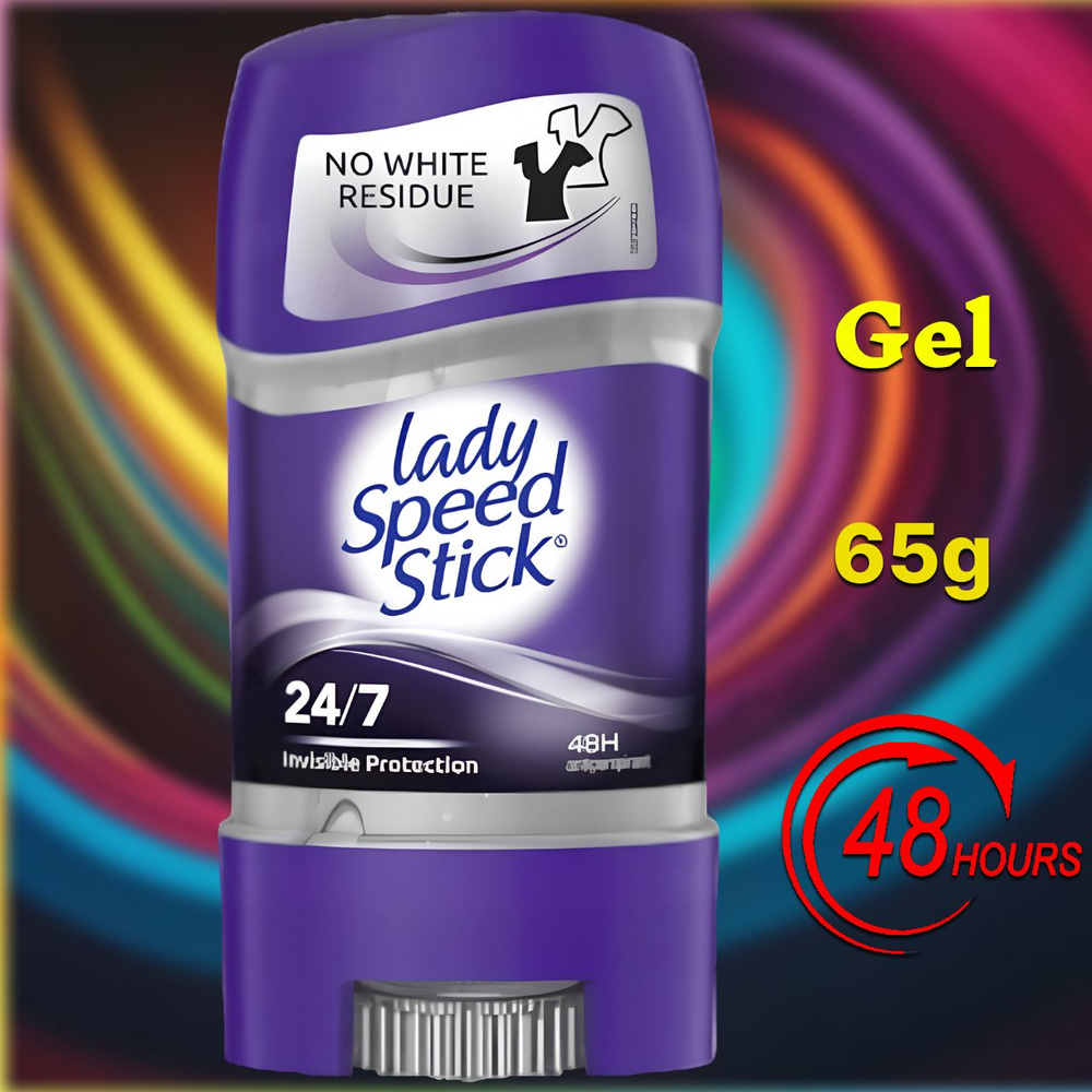 Дезодорант-антиперспирант Гелевый Lady Speed Stick Invisible Protection ...
