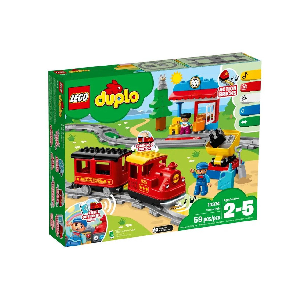 Steam train duplo on sale