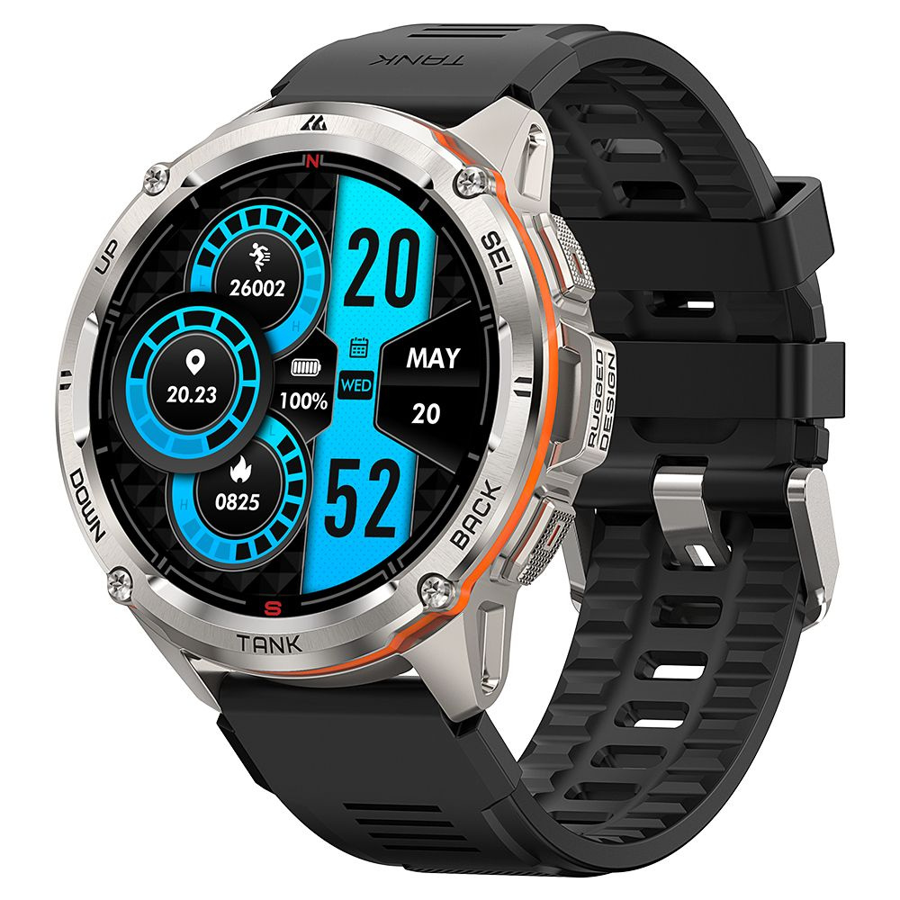 Купить смарт-часы AMAZTIM TANK T3 ULTRA GPS умные часы для мужчин с ...