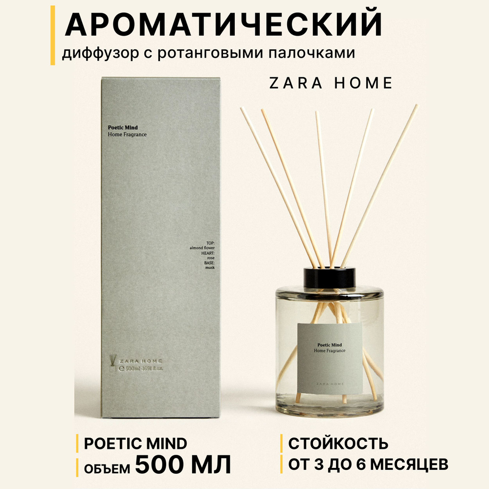 Ароматизатор для дома ZARA HOME, Poetic Mind, 500 мл #1