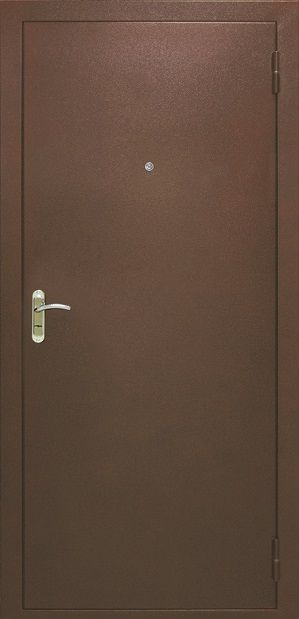 Входная дверь металлическая "Стройсиб-1" Tandoor Стройсиб-1 Венге/860x2050/Левое  #1