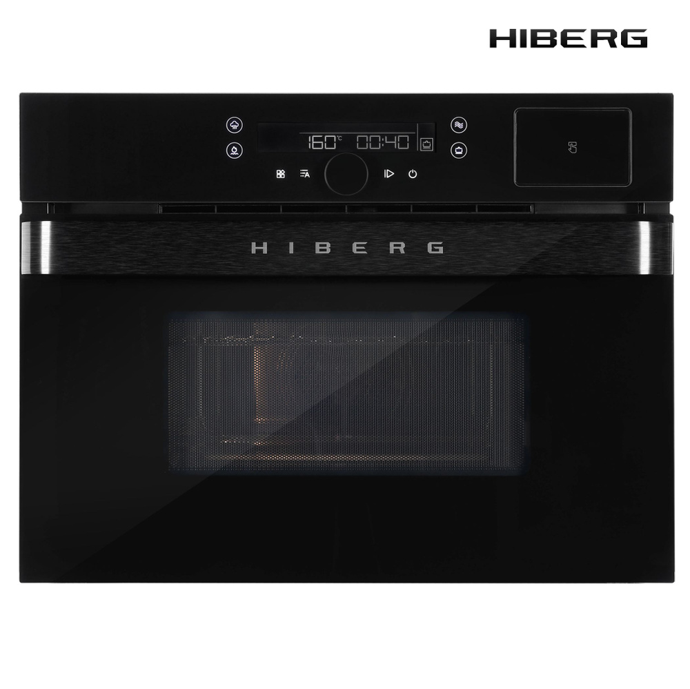 Электрический духовой шкаф HIBERG MS-VM 5115 B SMART #1