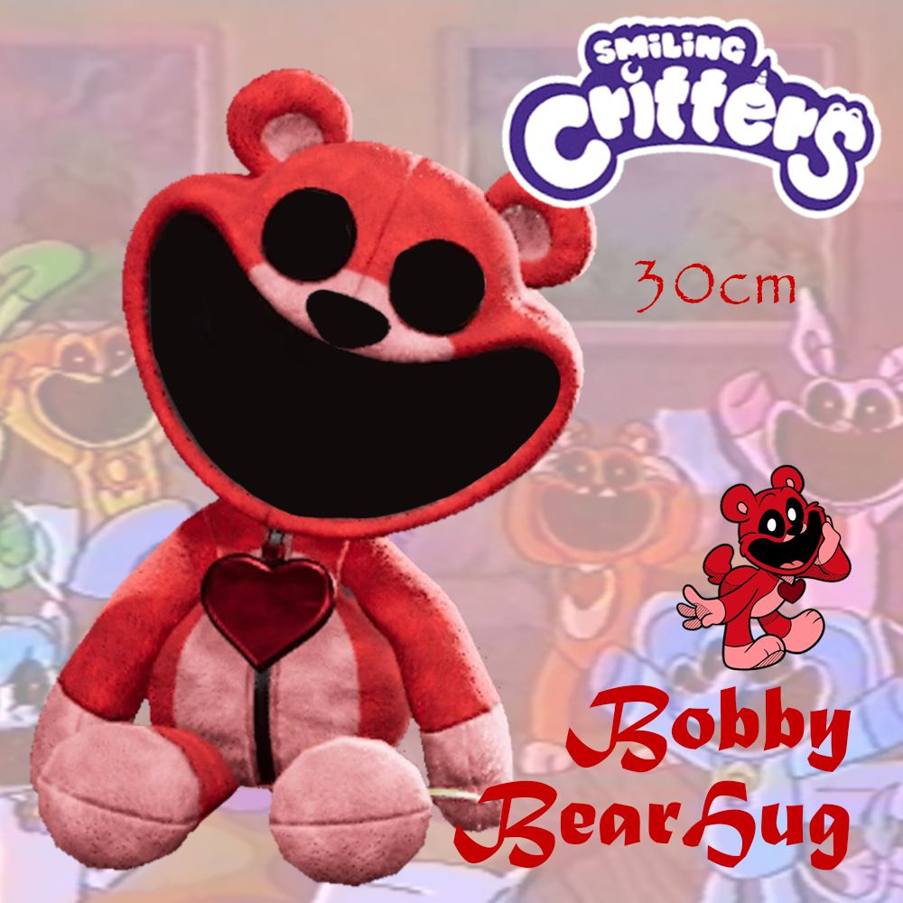 Мягкая игрушка, Poppy playtime 3, smiling critters cartoon, Bobby ...