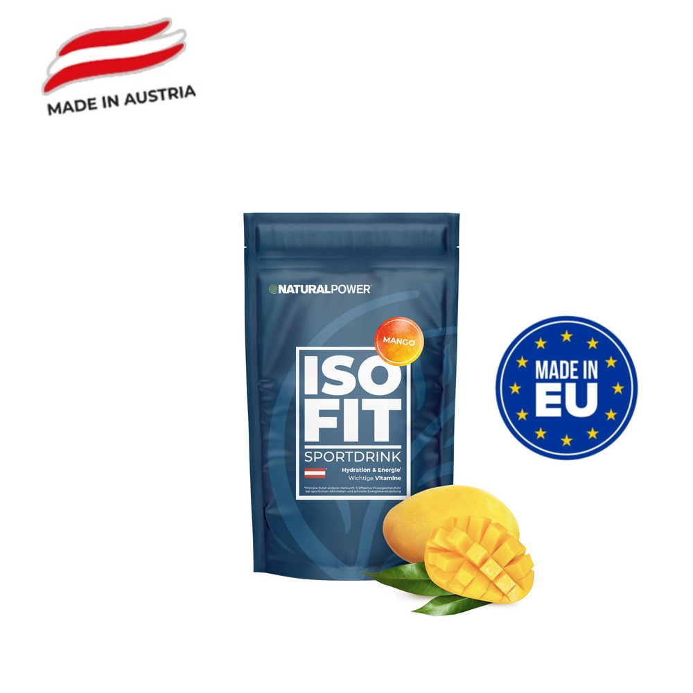 Изотоник Natural Power ISO FIT 400 гр Манго, Австрия #1