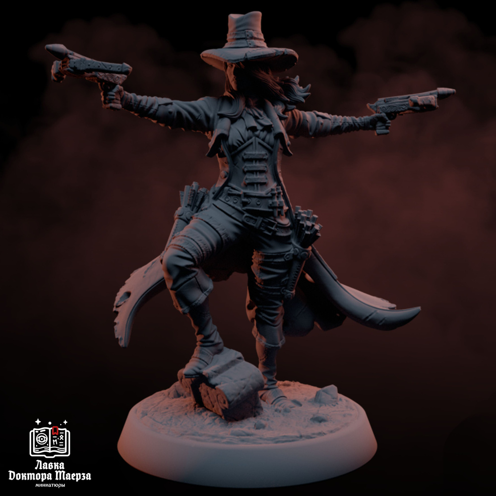 Миниатюра для настольной игры ДнД DnD pathfinder - Зоэта Мародер ...