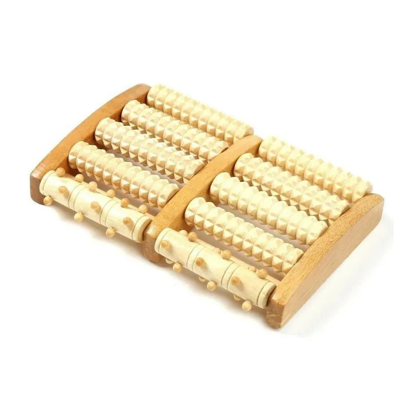 Деревянный массажер для стоп "Волшебные пальчики", комбинированный ...