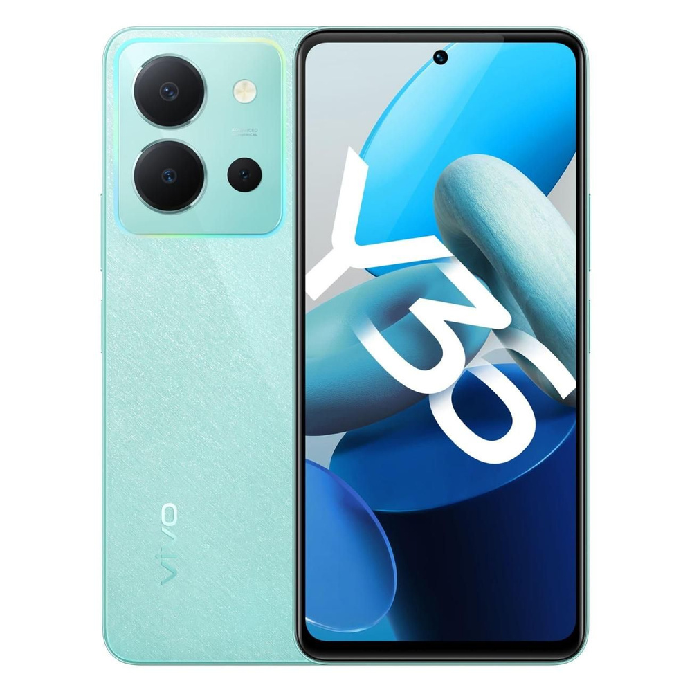 Vivo Смартфон Y36 8/256GB Лазурное море 8/256 ГБ, голубой #1