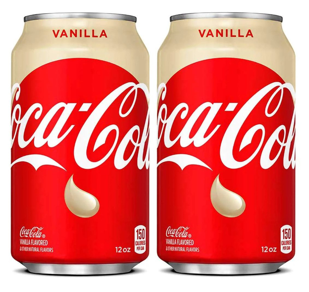 Напиток газированный Coca-Cola Vanilla (США), 355 мл х 2 шт #1