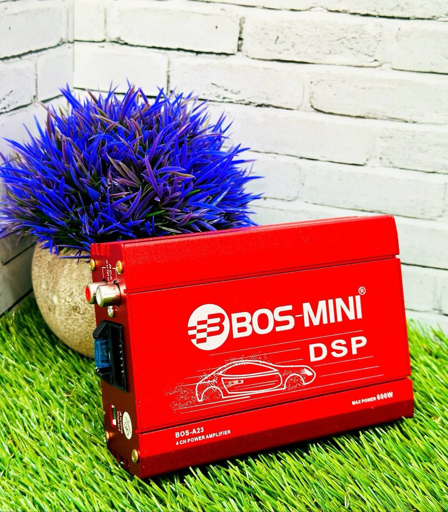 Автомобильный усилитель Андроид Bos Mini A23 600вт - купить с доставкой по  выгодным ценам в интернет-магазине OZON (1573289172)