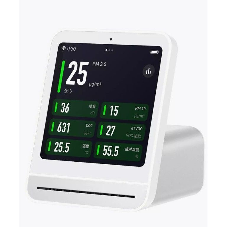 Анализатор качества воздуха Xiaomi Qingping Air Monitor (CGS2) 6 в 1 (датчик углекислого газа CO2, Температуры, #1