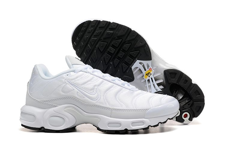 Nike tn blanche noir best sale